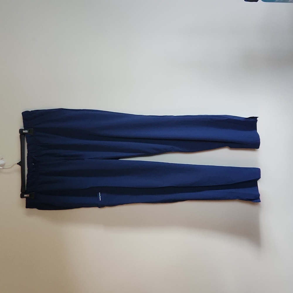 Navy Blue Healing Hands Scrub Pants